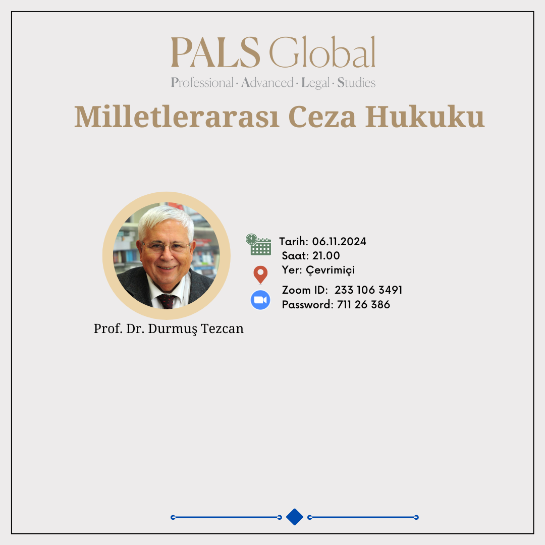 Milletlararası Ceza Hukuku